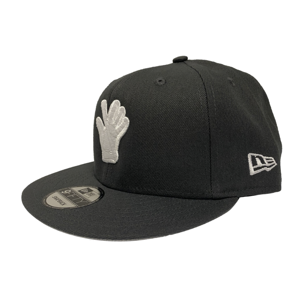 Whiteout Hand Logo New Era