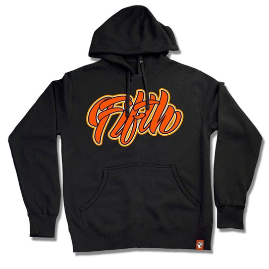Fifth Cursive Pullover Hoodie